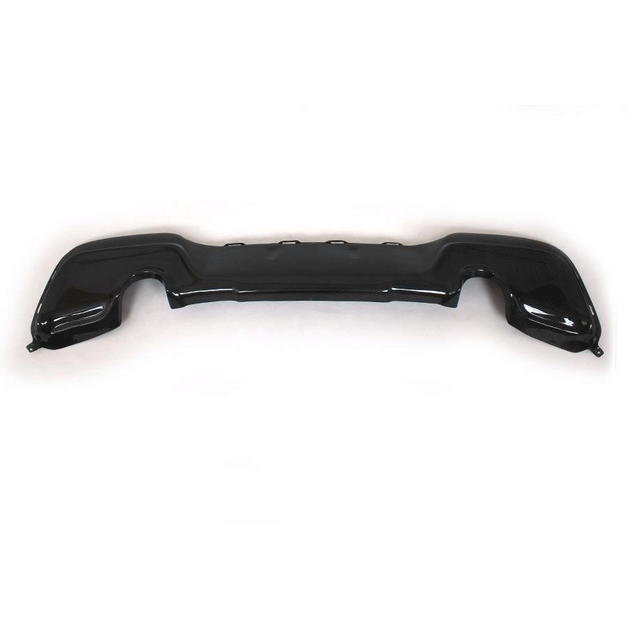 BMW 1 Series F20, F21 Pre-LCI M-Sport M135i – Dual Exit Performance Style Carbon Fiber Rear Diffuser