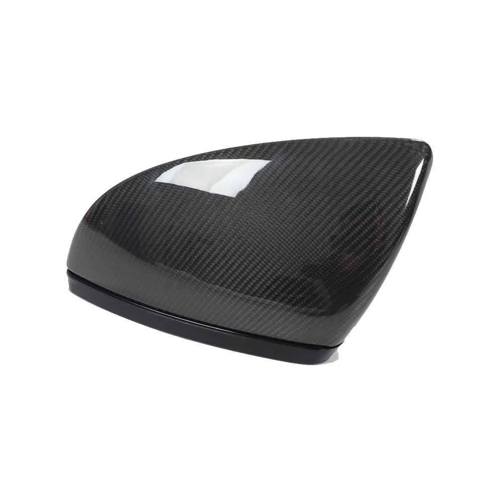 ST Style Carbon Fiber Mirror Caps for Audi A6/S6/RS6 A7/S7/RS7 C8 (2019-2024) (With Lane Assist)
