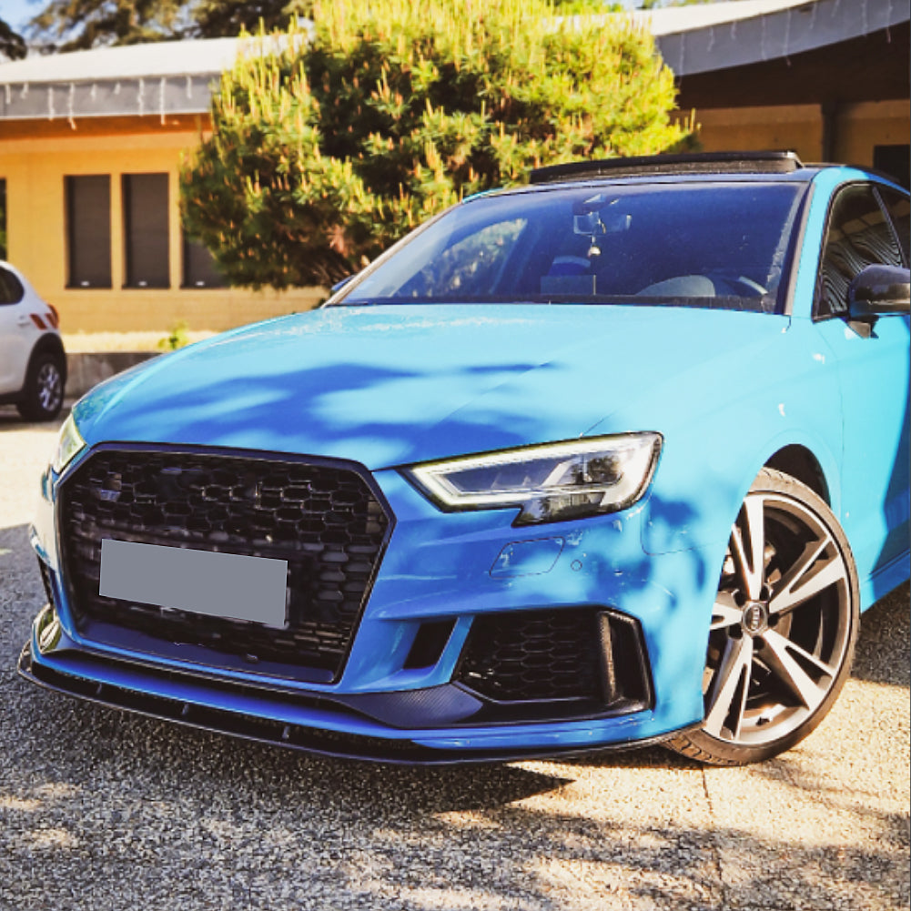 ST Style Carbon Fiber Front Lip for Audi RS3 8.5V LCI (2017-2020)