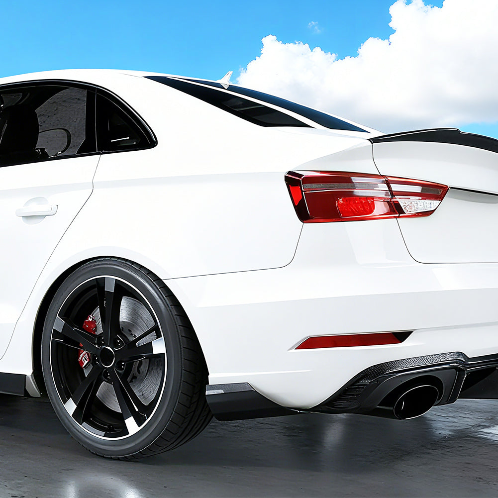 ST Style Carbon Fiber Rear Splitters for Audi RS3 8.5V LCI (2017-2020)