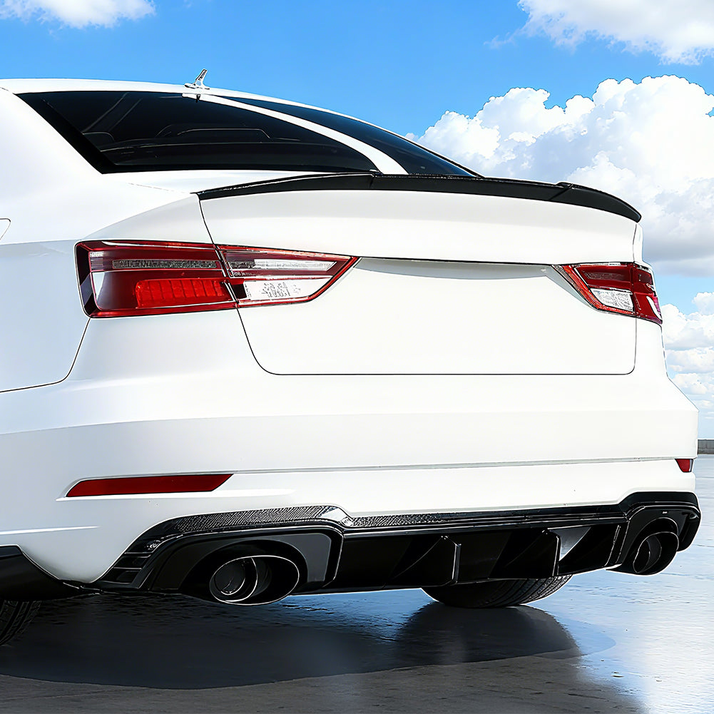 ST Style Carbon Fiber Rear Diffuser for Audi RS3 8.5V LCI (2017-2020)