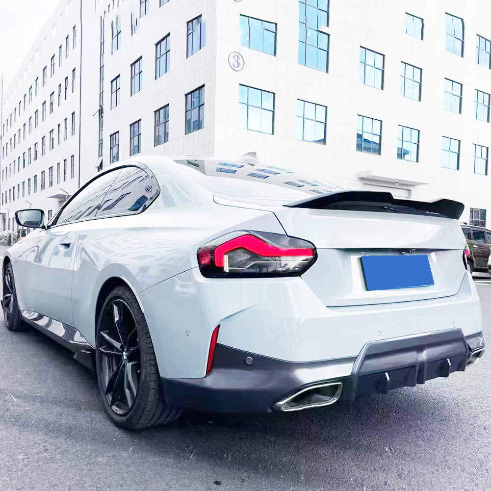 Performance Style Gloss Black Bodykit for BMW 2 Series G42 Coupé M Sport (2021+)