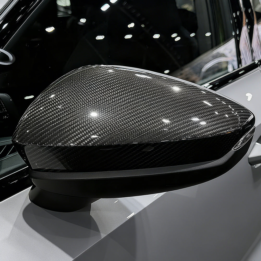 ST Style Carbon Fiber Mirror Caps for Audi A3/S3/RS3 8Y (2020-2024)