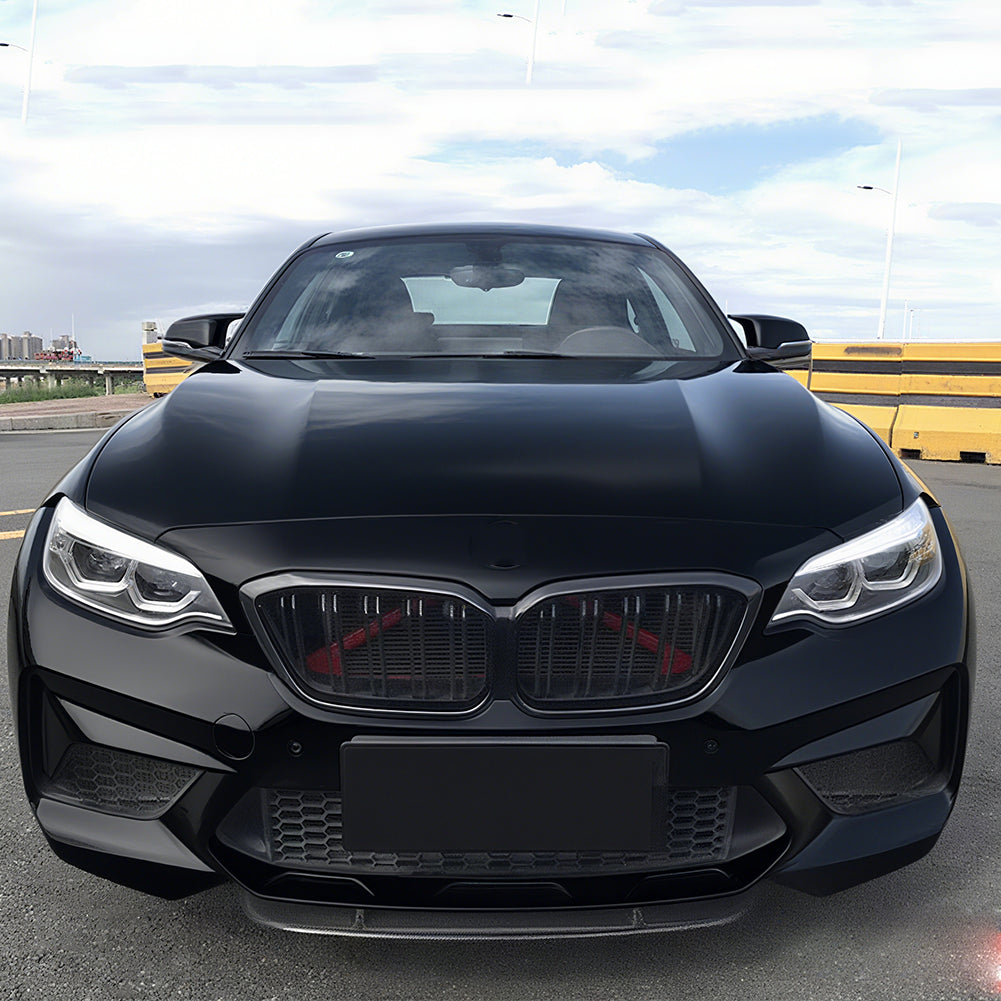 ST Style Carbon Fiber Front Lip for BMW M2 F87 Coupe (2016-2018)