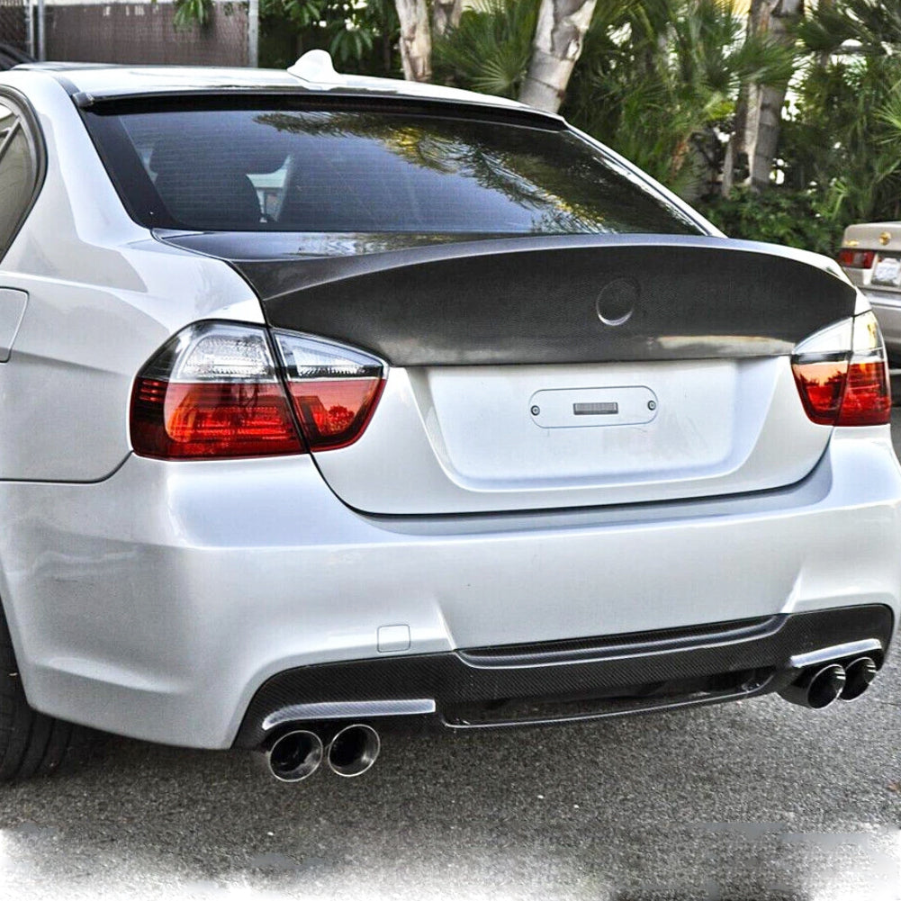 CSL Style Carbon Fiber Trunk Spoiler for BMW 3 Series E90 Pre-LCI (2005-2008)