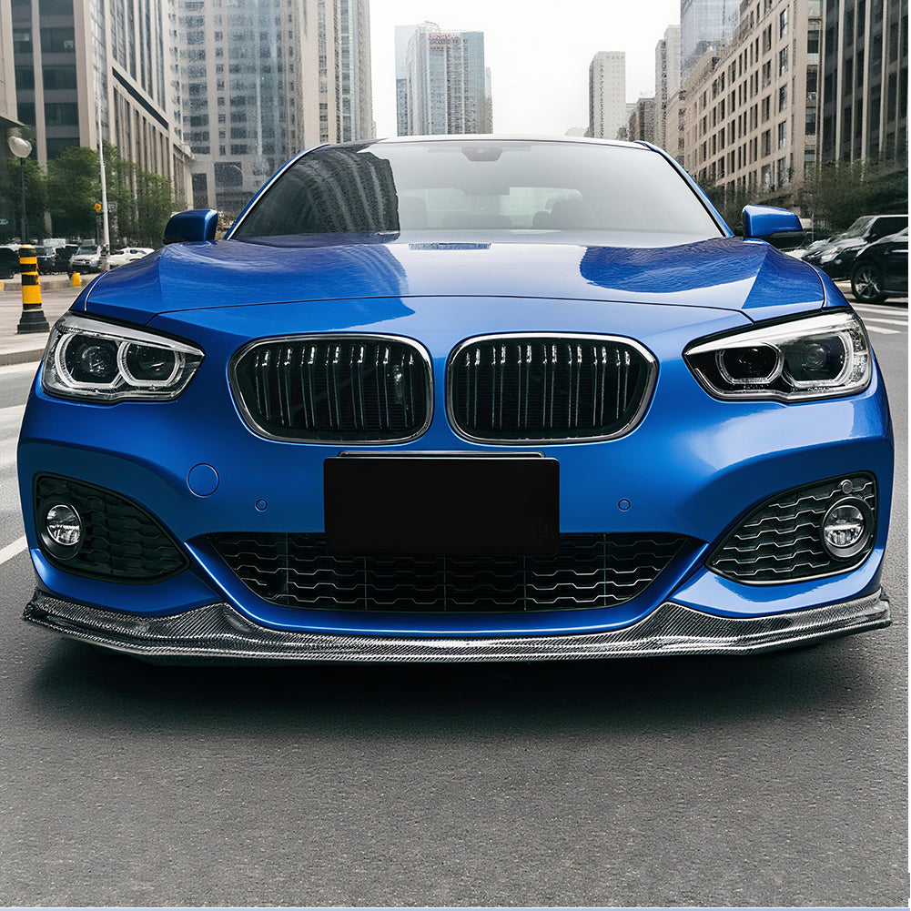 Dual Slat Gloss Black Kidney Grill for BMW 1 Series F20/F21 LCI (2015-2019)