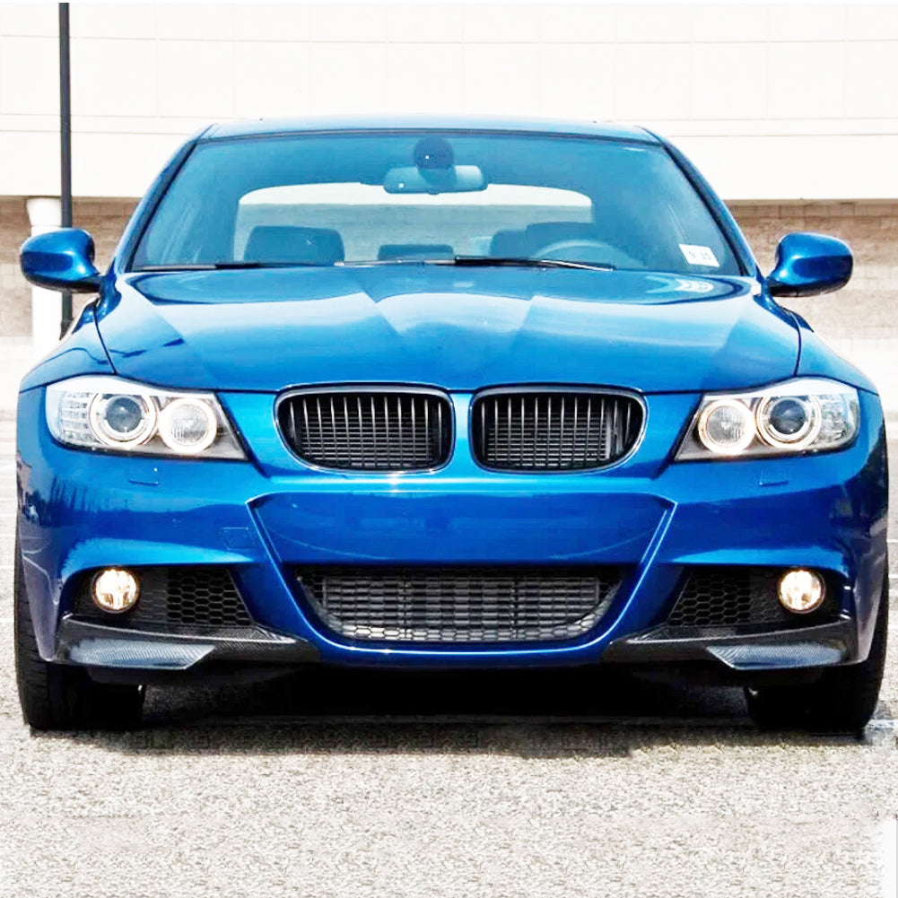 ST Style Carbon Fiber Front Splitter for BMW 3 Series E90 LCI M Sport (2008-2012)