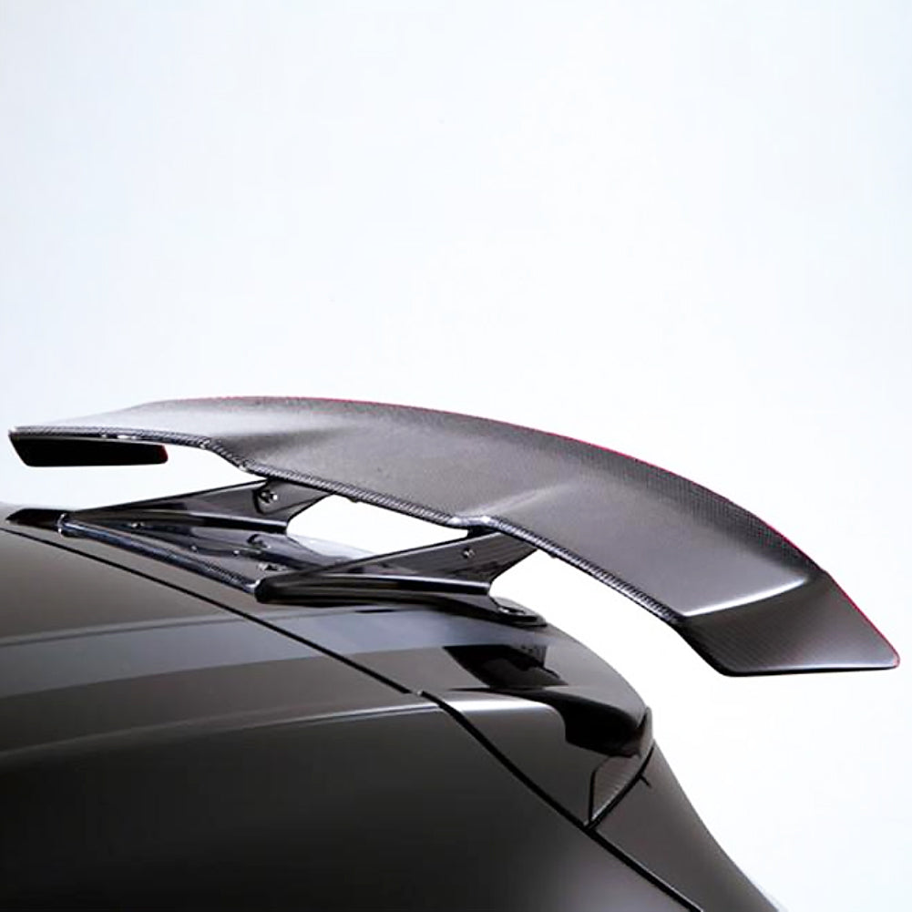 Mercedes Benz A-Class W176 Carbon Fiber Trunk Spoiler-installed on car