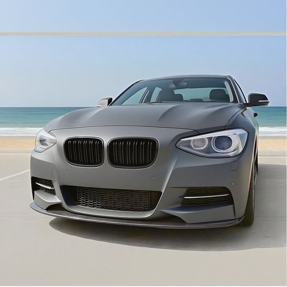 Dual Slat Gloss Black Kidney Grill for BMW 1 Series F20/F21 Pre-LCI (2011-2015)
