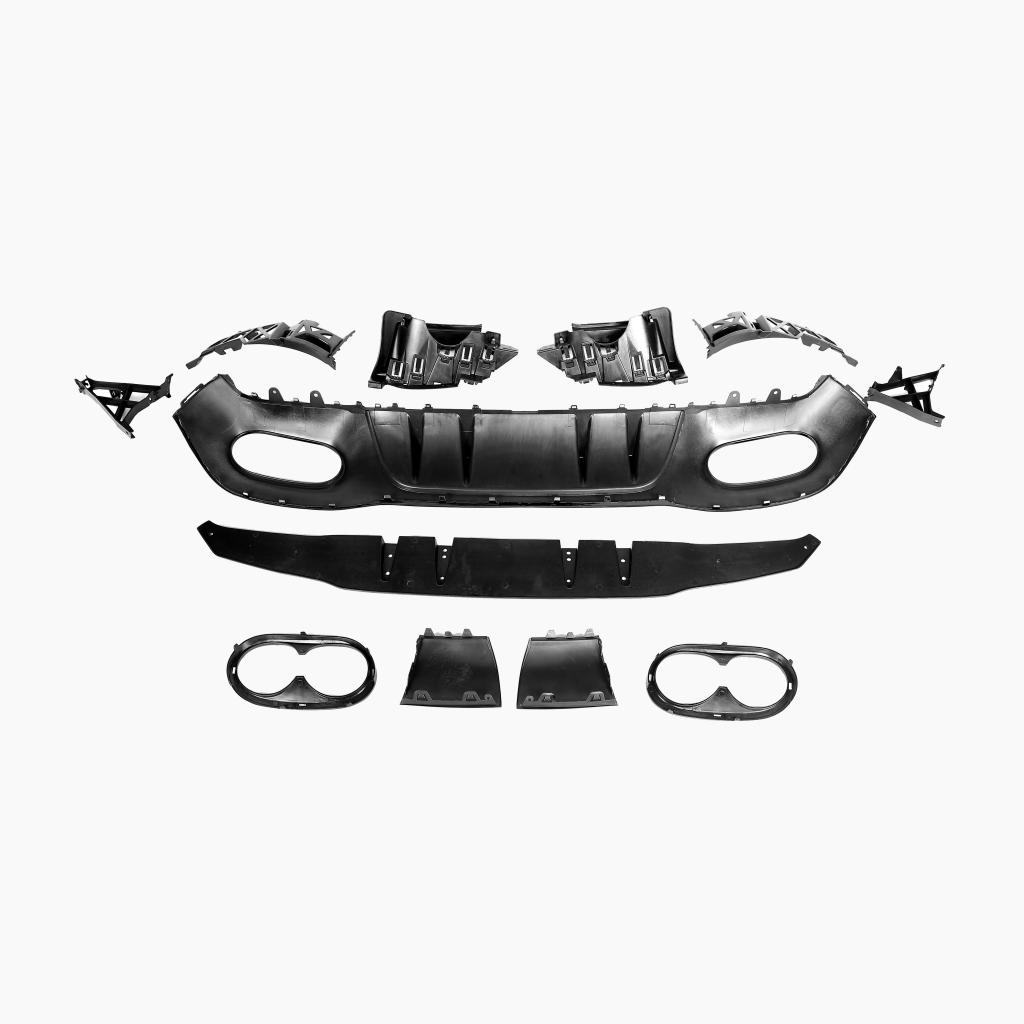 Gloss Black Rear Diffuser for MERCEDES-BENZ A45 AMG W177 Hatchback back review