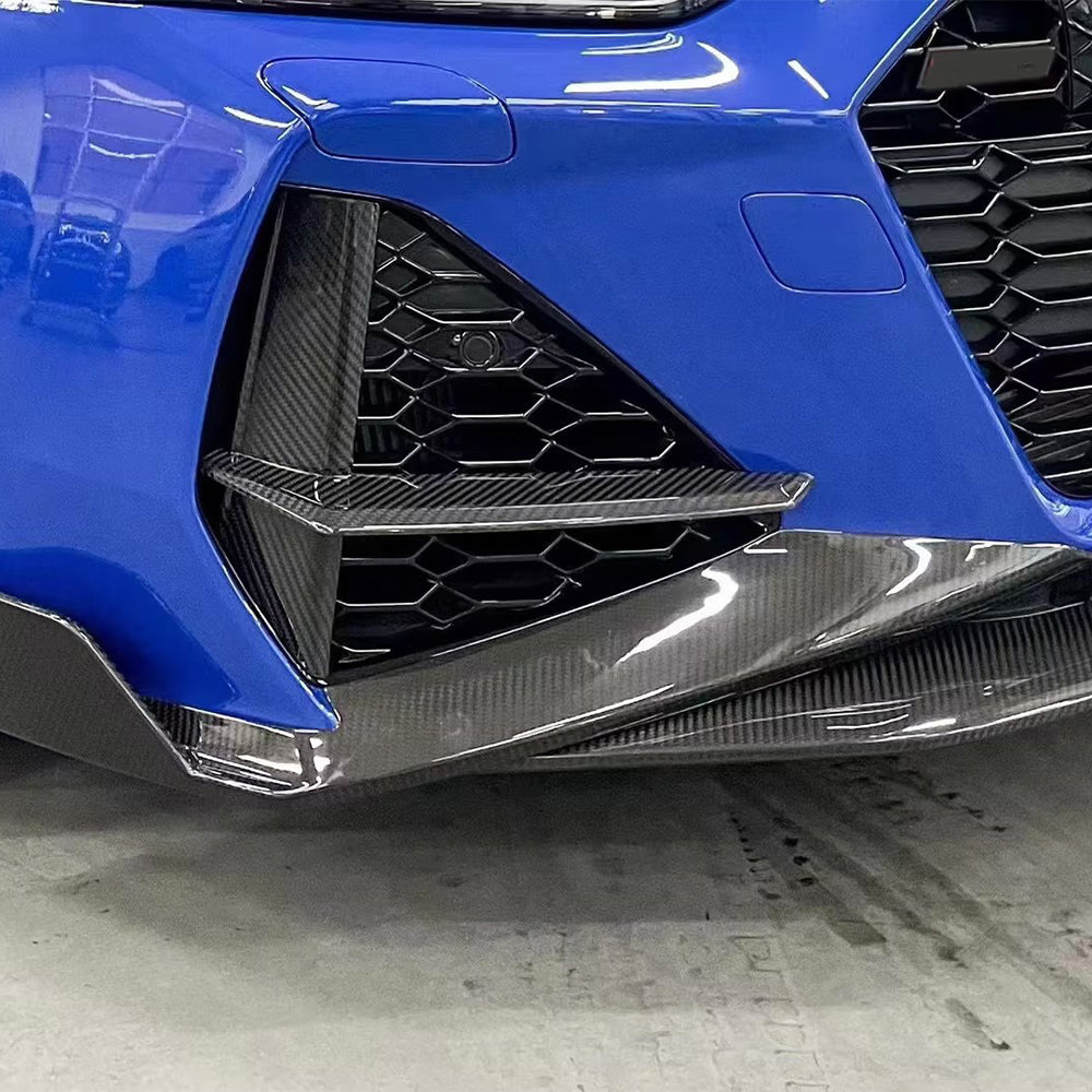 ABT Style Carbon Fiber Front Air Vents for Audi RS6 / RS7 C8 (2019-2024)