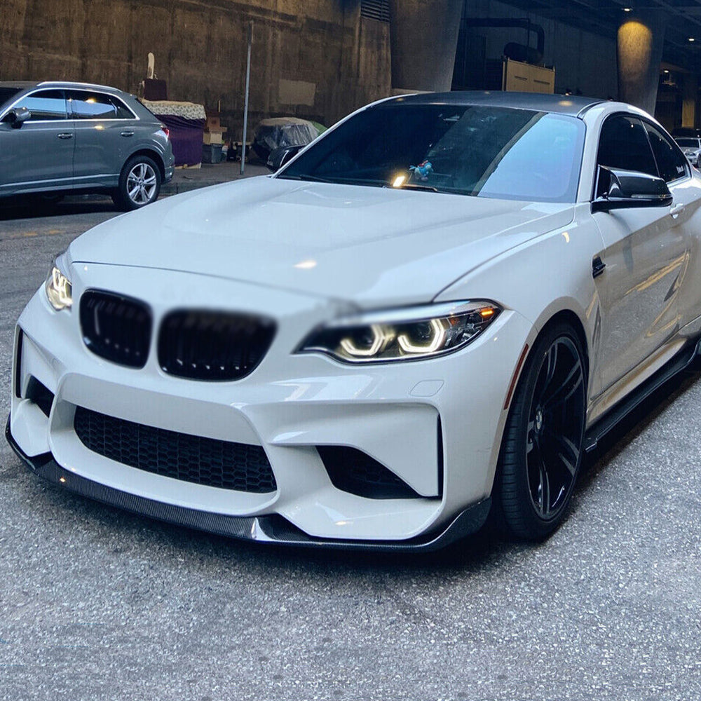 Performance Style Carbon Fiber Front Lip for BMW M2 F87 (2016-2018)