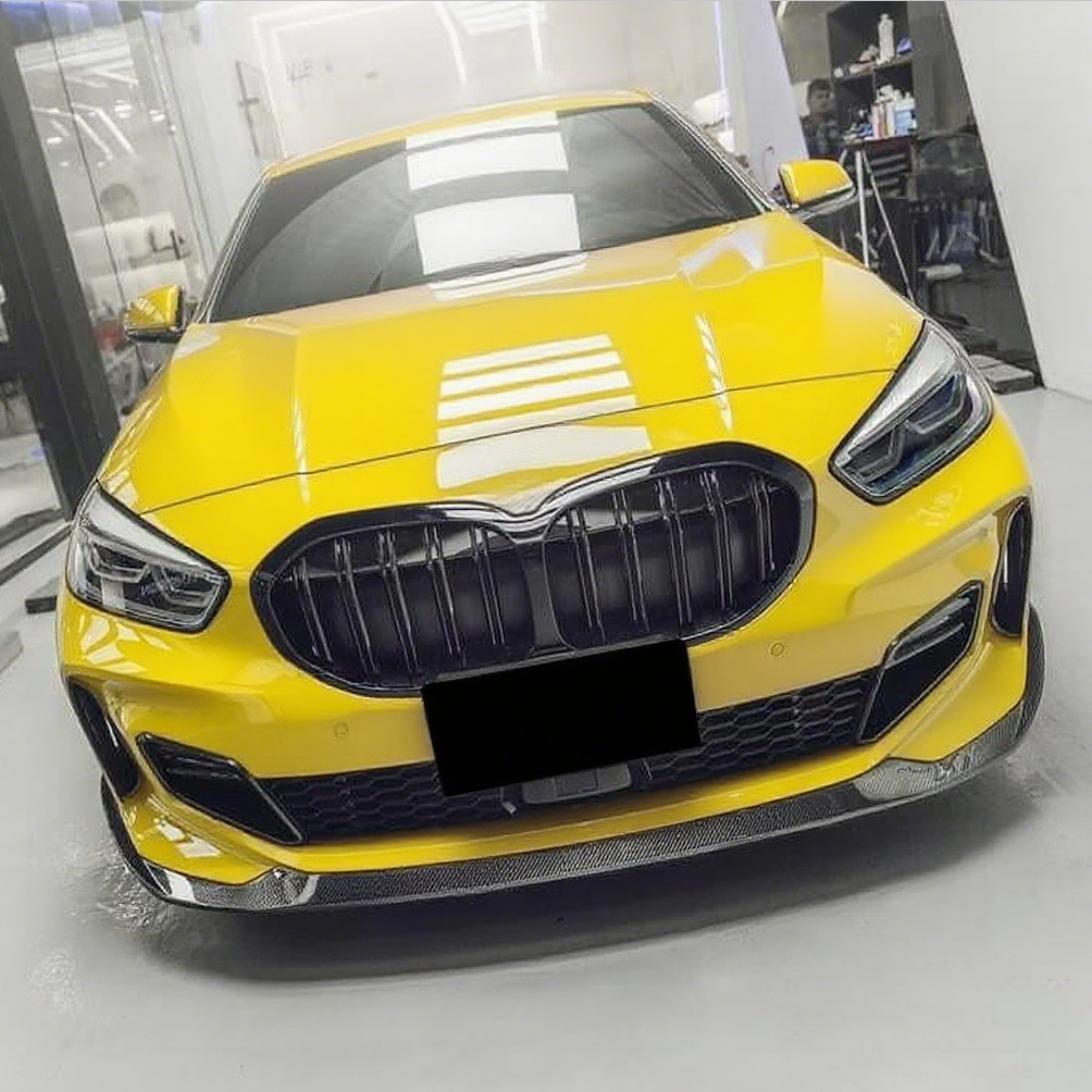 Performance Style Carbon Fiber Front Lip for BMW 1 Series F40 M-Sport (2019-2024)