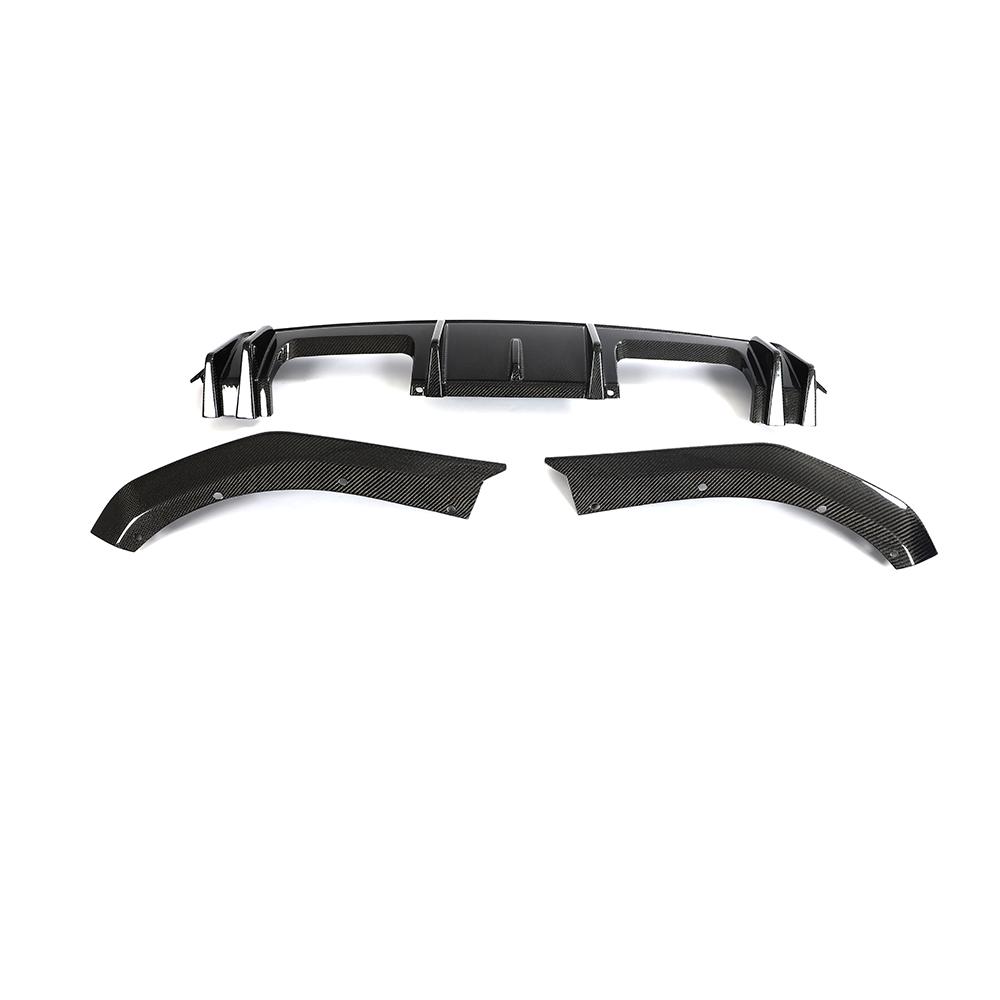 3D Style Carbon Fiber Rear Diffuser For BMW M4 G82/G83 (2021+)