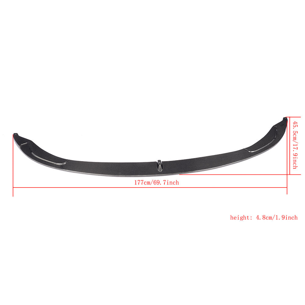 Performance Style Carbon Fiber Front Bumper Lip for BMW M3 F80 M4 F82/F83 (2014-2020)