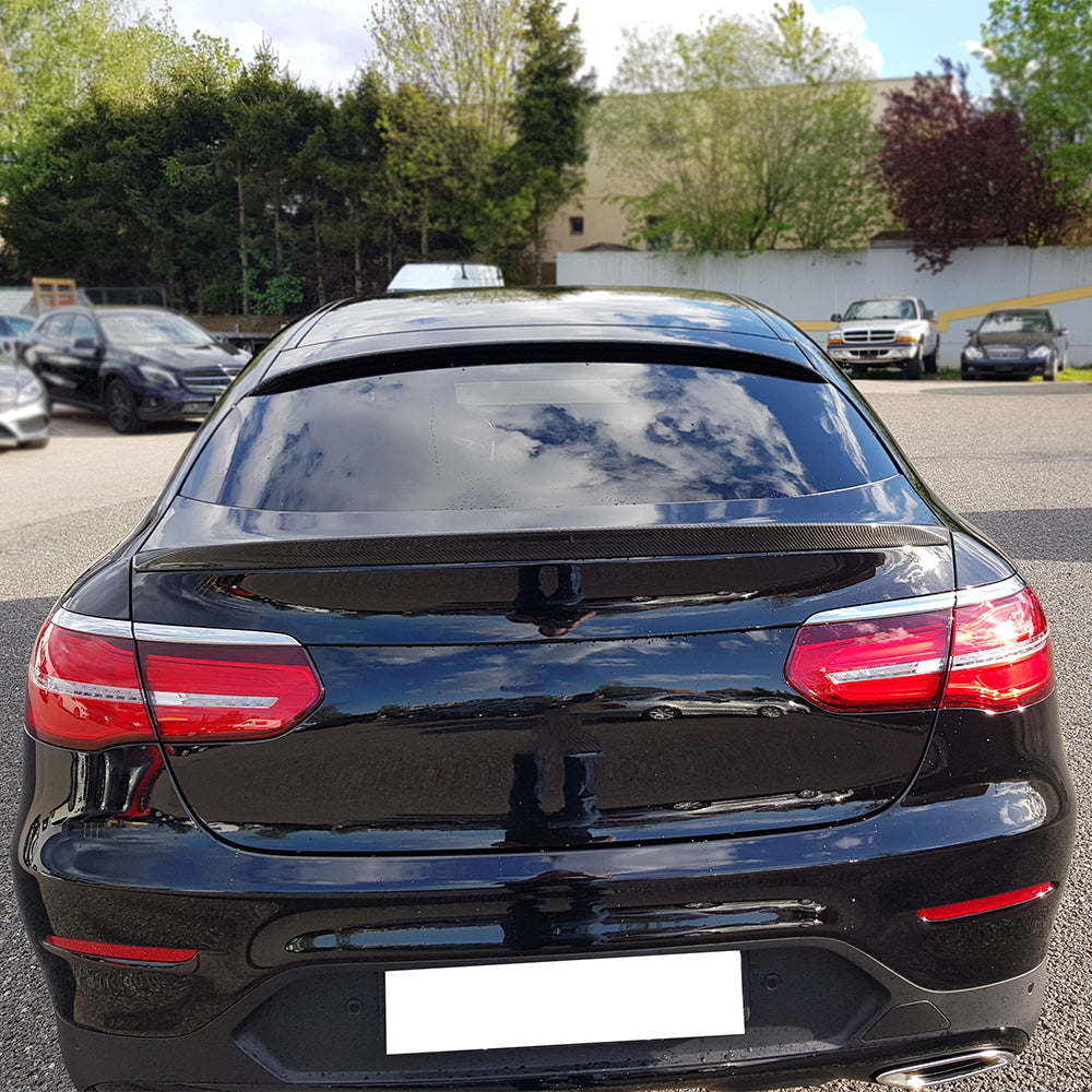 ST Style Carbon Fiber Rear Trunk Spoiler for Mercedes-Benz GLC C253 (Coupé) & GLC 63 AMG X Pre‑Facelift (2017–2019)