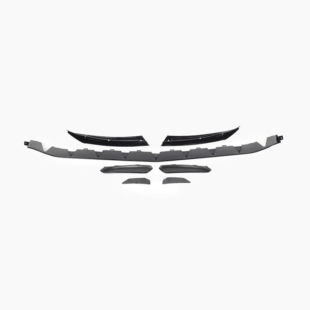 Matte Black Front Lip for MERCEDES-BENZ A-Class W177 AMG Hatchback