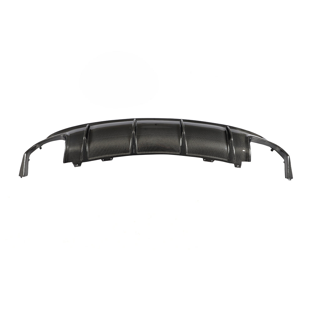 ST Style Carbon Fiber Rear Diffuser for Mercedes-Benz CLA C117 Sport & CLA 45 AMG Pre‑Facelift & Facelift (2013–2019)