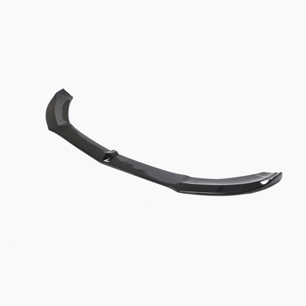 Gloss Black Front Lip for Mercedes Benz C-Class W205 Sedan, C205 Coupé Sport (2014-2018)