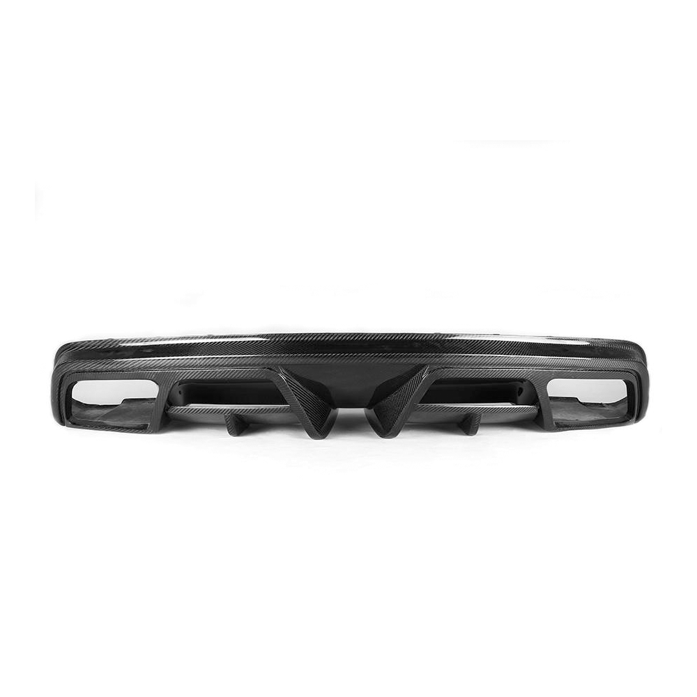 ST Style Carbon Fiber Rear Diffuser for Mercedes Benz CLA C117 Pre‑Facelift (2013–2016)