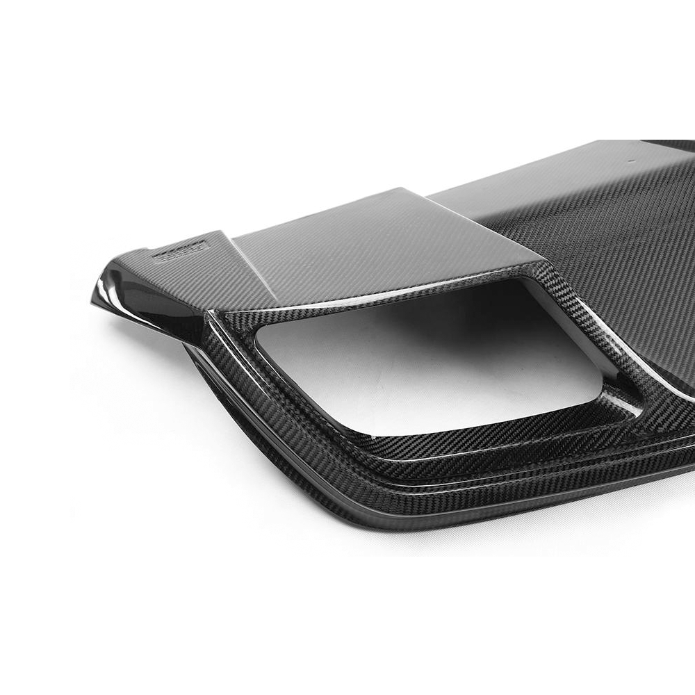 ST Style Carbon Fiber Rear Diffuser for Mercedes Benz CLA C117 Pre‑Facelift (2013–2016)