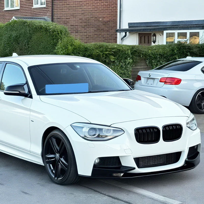 Performance Style Gloss Black Front Lip for BMW 1 Series F20/F21 Pre-LCI M Sport (2011–2015)