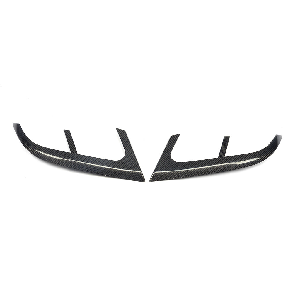 ST Style Carbon Fiber Rear Canards for Mercedes Benz CLA C117 / CLA 45 AMG C117 Pre‑Facelift (2013–2016)
