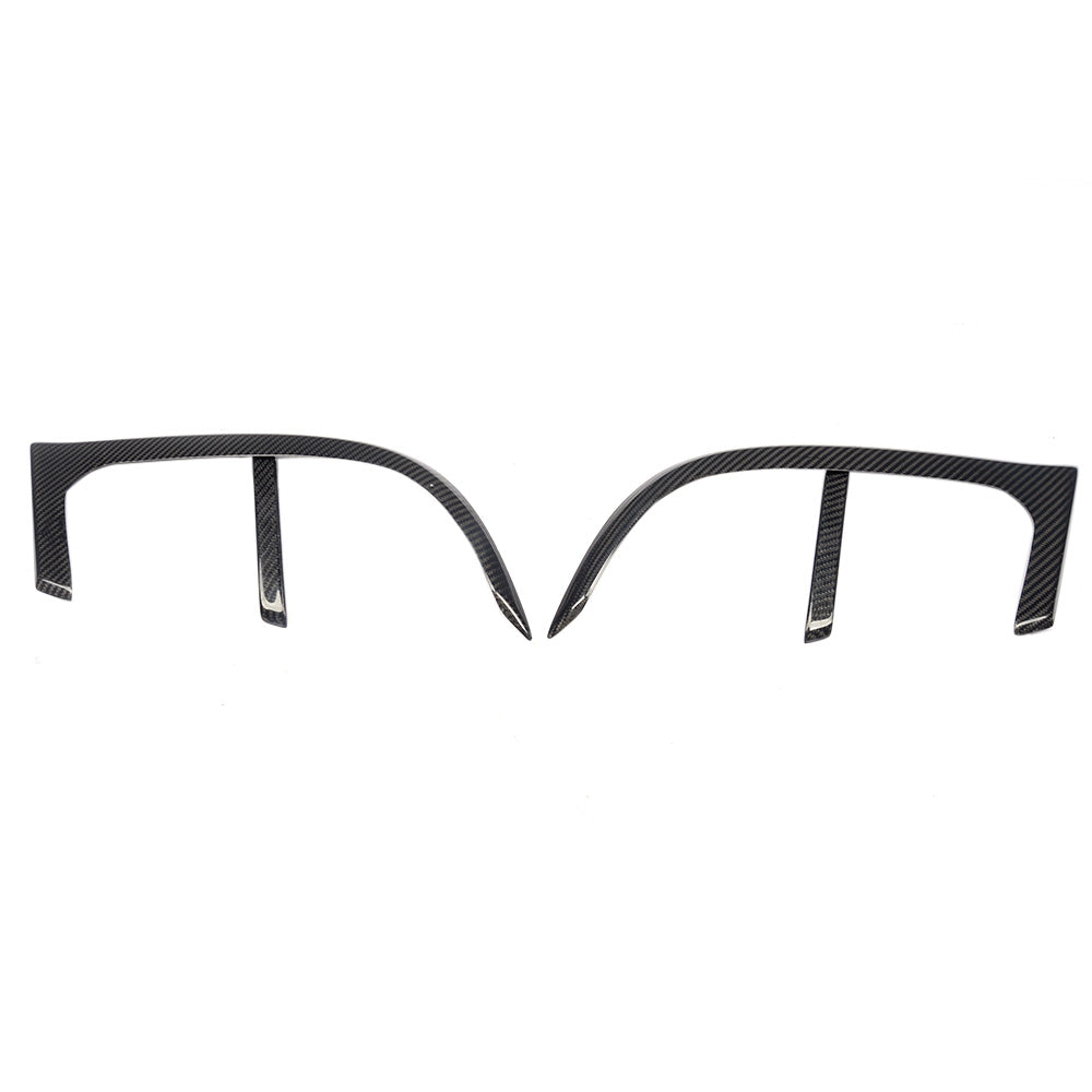 ST Style Carbon Fiber Rear Canards for Mercedes Benz CLA C117 / CLA 45 AMG C117 Pre‑Facelift (2013–2016)