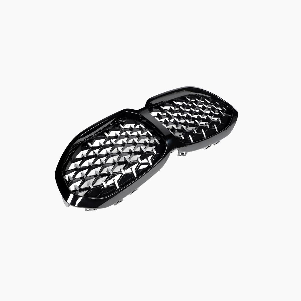 ST Style Silver Color Front Grille for BMW 1 Series F40 (2019–2024)