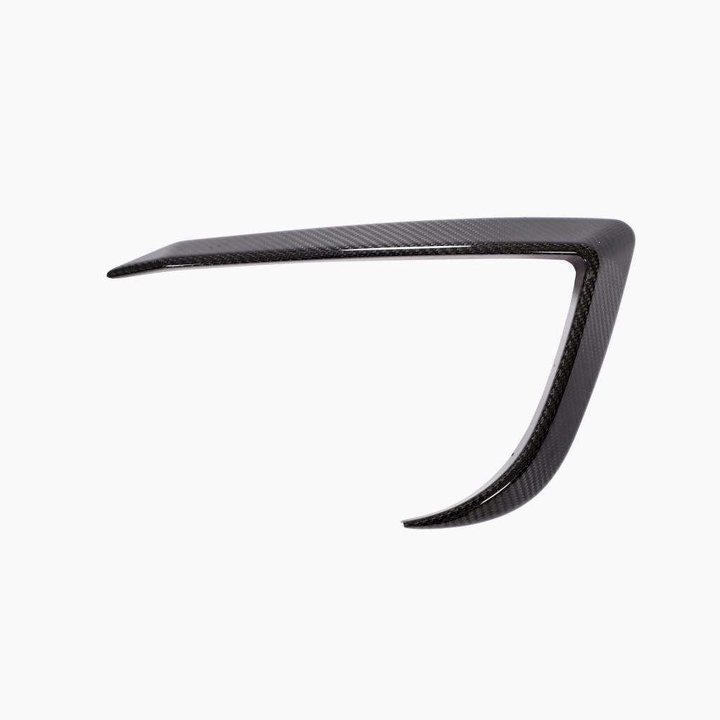 ST Style Carbon Fiber Front Canards For Tesla Model 3 Sedan (2017–2023)