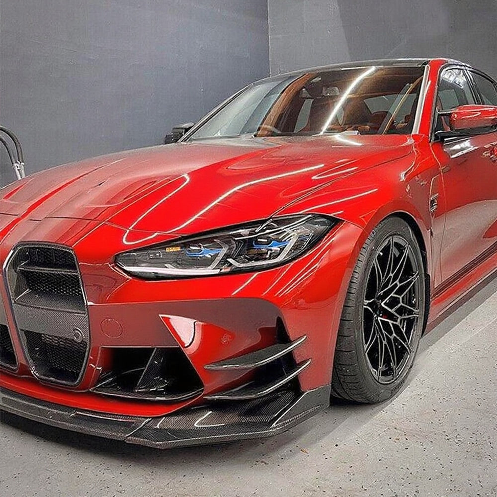 AC Style Carbon Fiber Front Canards for BMW M3 G80/G81 M4 G82/G83 (2021+)
