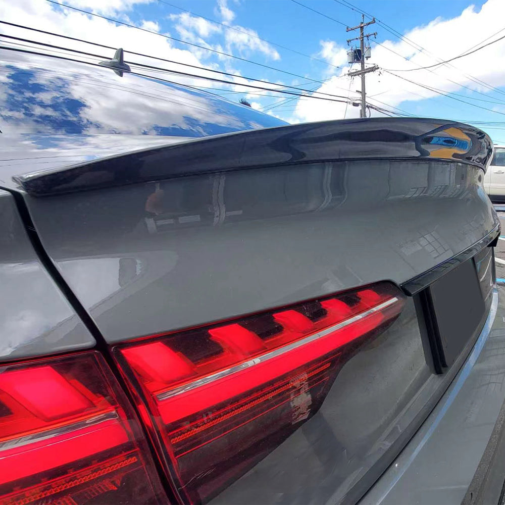ST Style Carbon Fiber Trunk Spoiler for Audi A4 Sline / S4 B9 B9.5 (2016-2023)