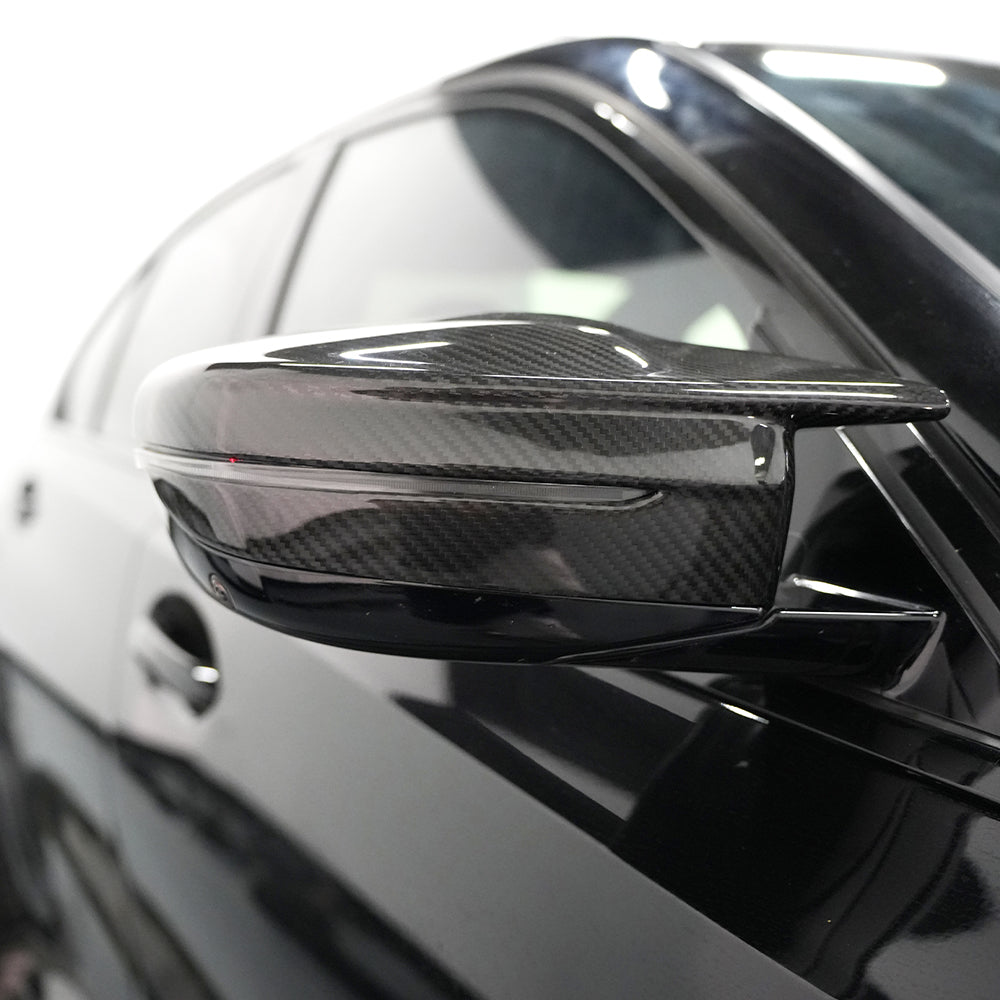 LHD Carbon Fiber Mirror Caps for BMW M3 G80/G81 M4 G82/G83 (2021+)