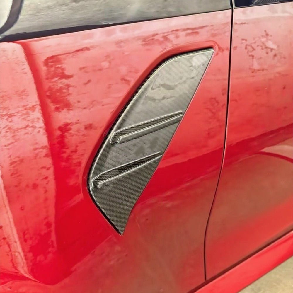 ST Style Carbon Fiber Fender Air Vents for BMW M3 G80/G81 (2021+)