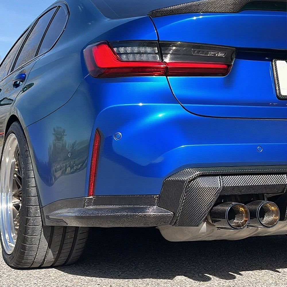 OEM Style Carbon Fiber Rear Splitter for BMW M3 G80/G81 (2021+)