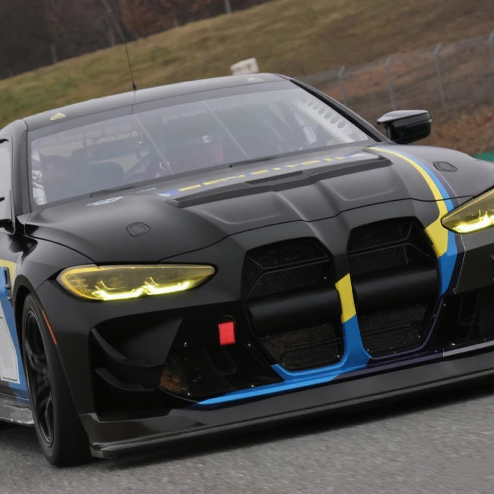 GT4 Style Carbon Fiber Front Canards for BMW M3 G80/G81 M4 G82/G83 (2021+)