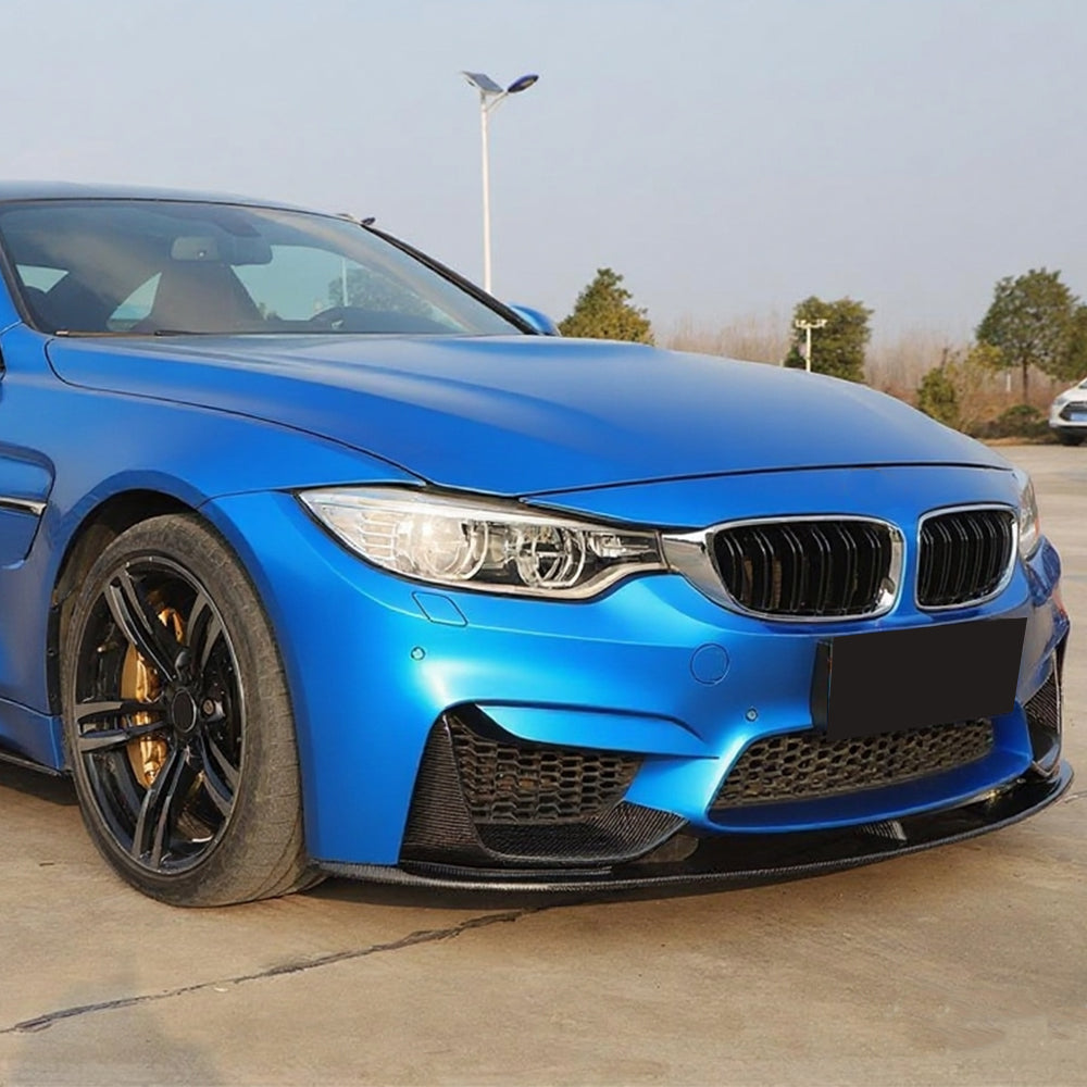 ST Style Carbon Fiber Front Splitter for BMW M4 F82/F83 (2014-2020)