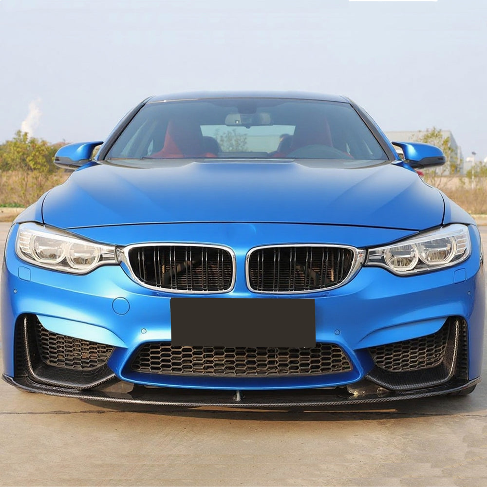ST Style Carbon Fiber Front Lip for BMW M3 F80 M4 F82/F83 (2014-2020)