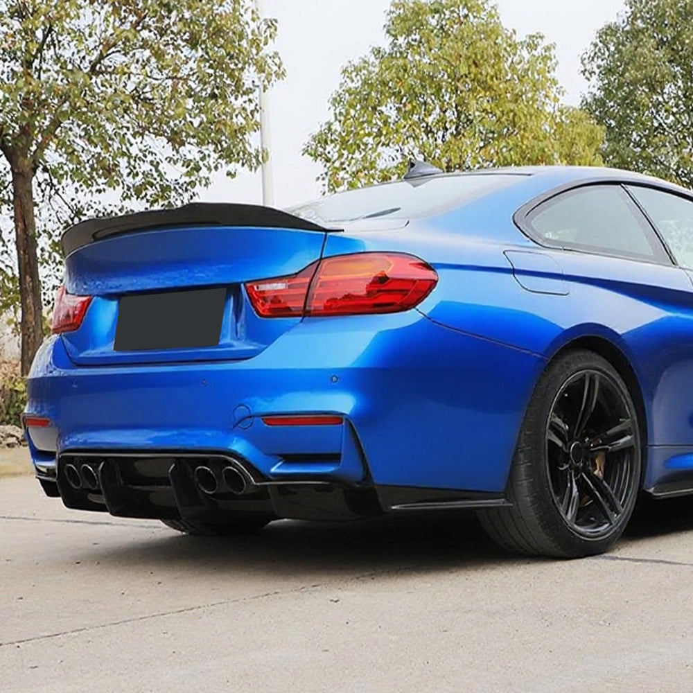 PSM Style Carbon Fiber Rear Diffuser for BMW M3 F80 M4 F82/F83 (2014-2020)