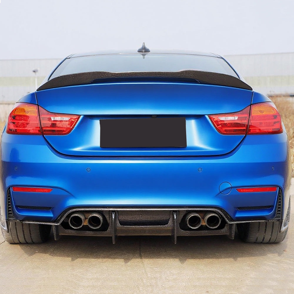 PSM Style Carbon Fiber Trunk Spoiler for BMW M4 F82 Coupé (2014-2020)