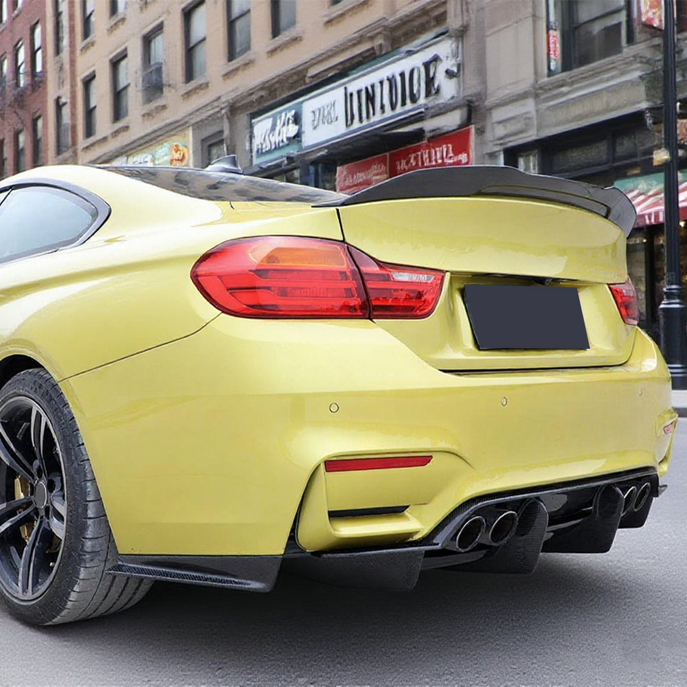 PSM Style Carbon Fiber Rear Trunk Spoiler for BMW M4 F82 (2014-2020)