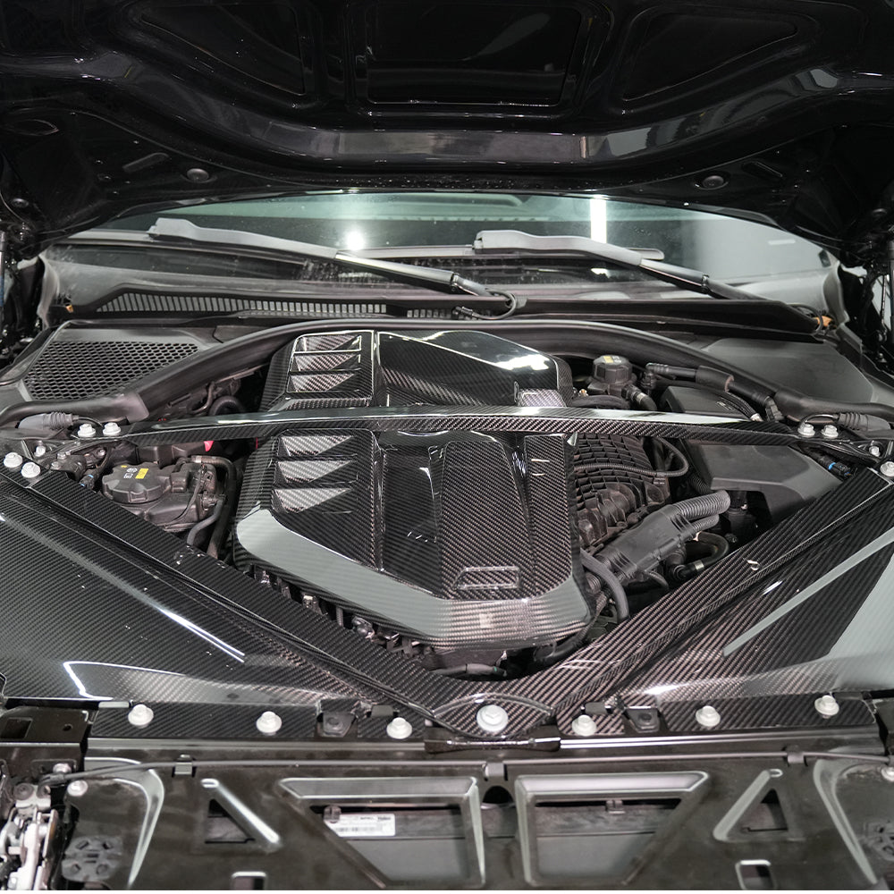 ST Style Carbon Fiber Strut Bar for BMW M3 G80 M4 G82 G83 (2021+)