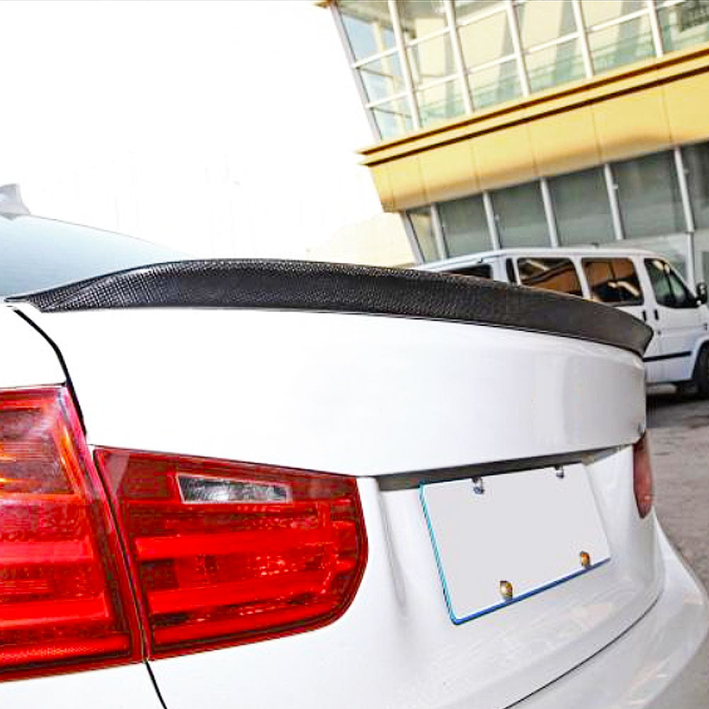3D Style Carbon Fiber Trunk Spoiler for BMW 3 Series F30/M3 F80 (2012-2020)
