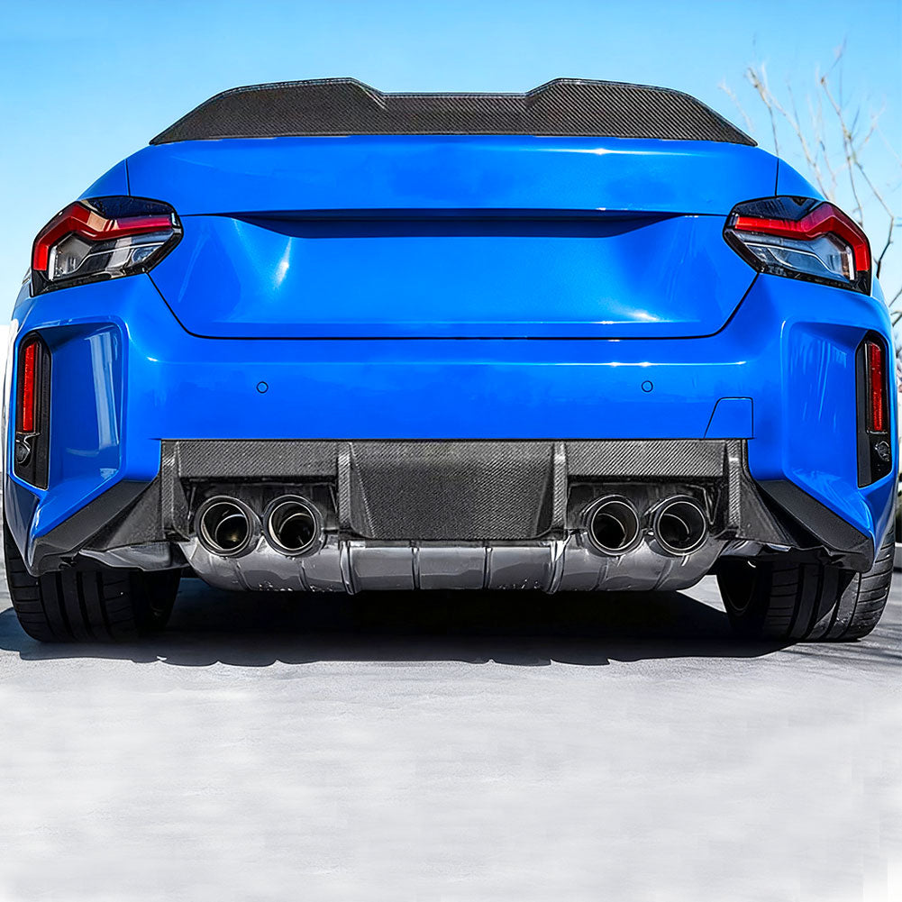 Performance Style Carbon Fiber Rear Diffuser for BMW M2 G87 (2023+)