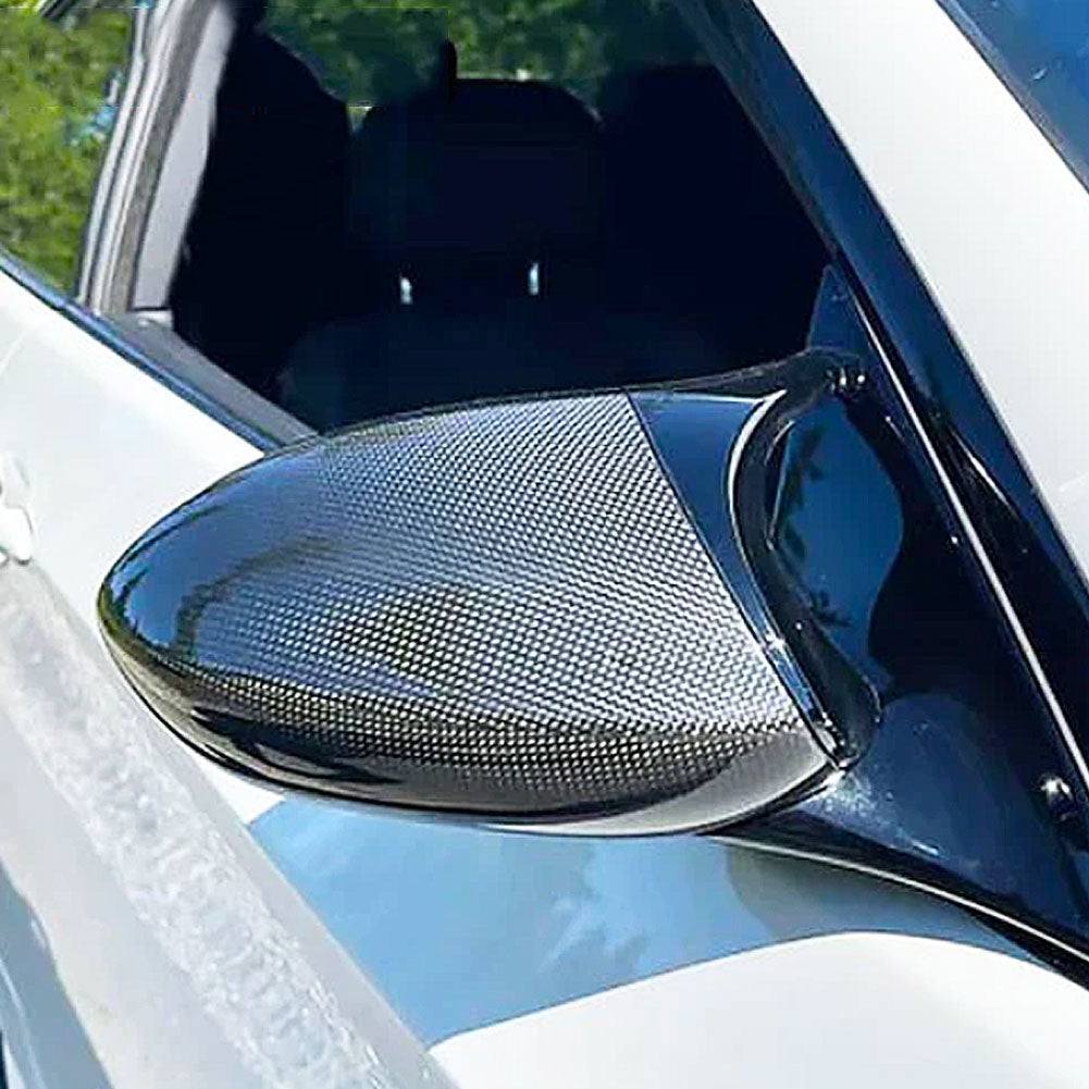 ST Style Carbon Fiber Mirror Caps for BMW 3 Series M3 E90/E92/E93 (2007–2013)