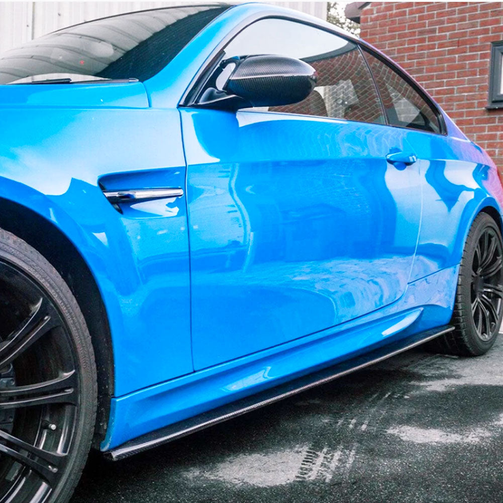 ST Style Carbon Fiber Side Skirts for BMW 3 Series M3/E90/E92/E93 (2007–2013)