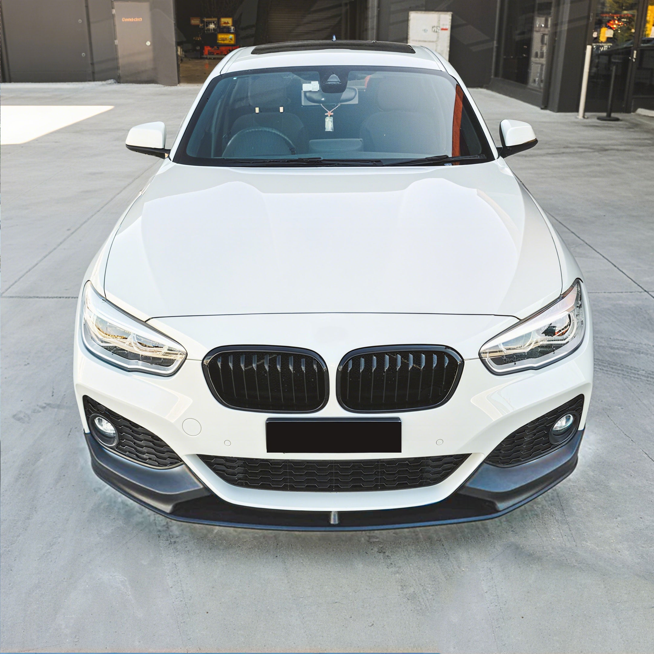 Performance Style Gloss Black Front Lip for BMW 1 Series F20/F21 LCI M Sport (2015–2019)