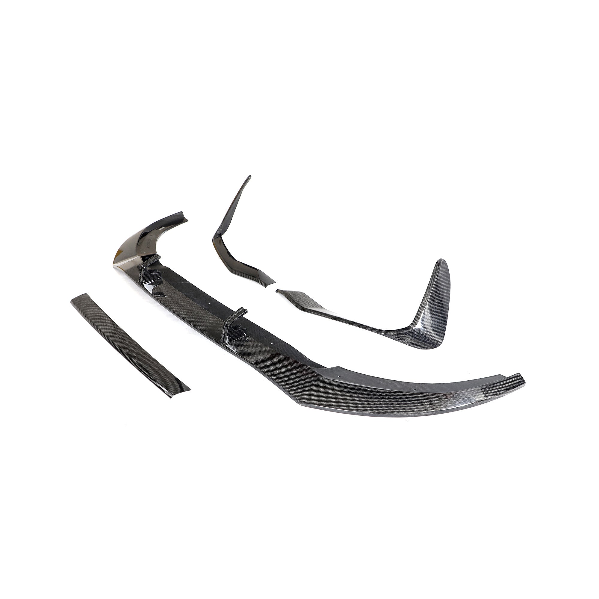 ST Style Carbon Fiber Front Lip for Audi RSQ8 Pre-LCI (2019–2023)