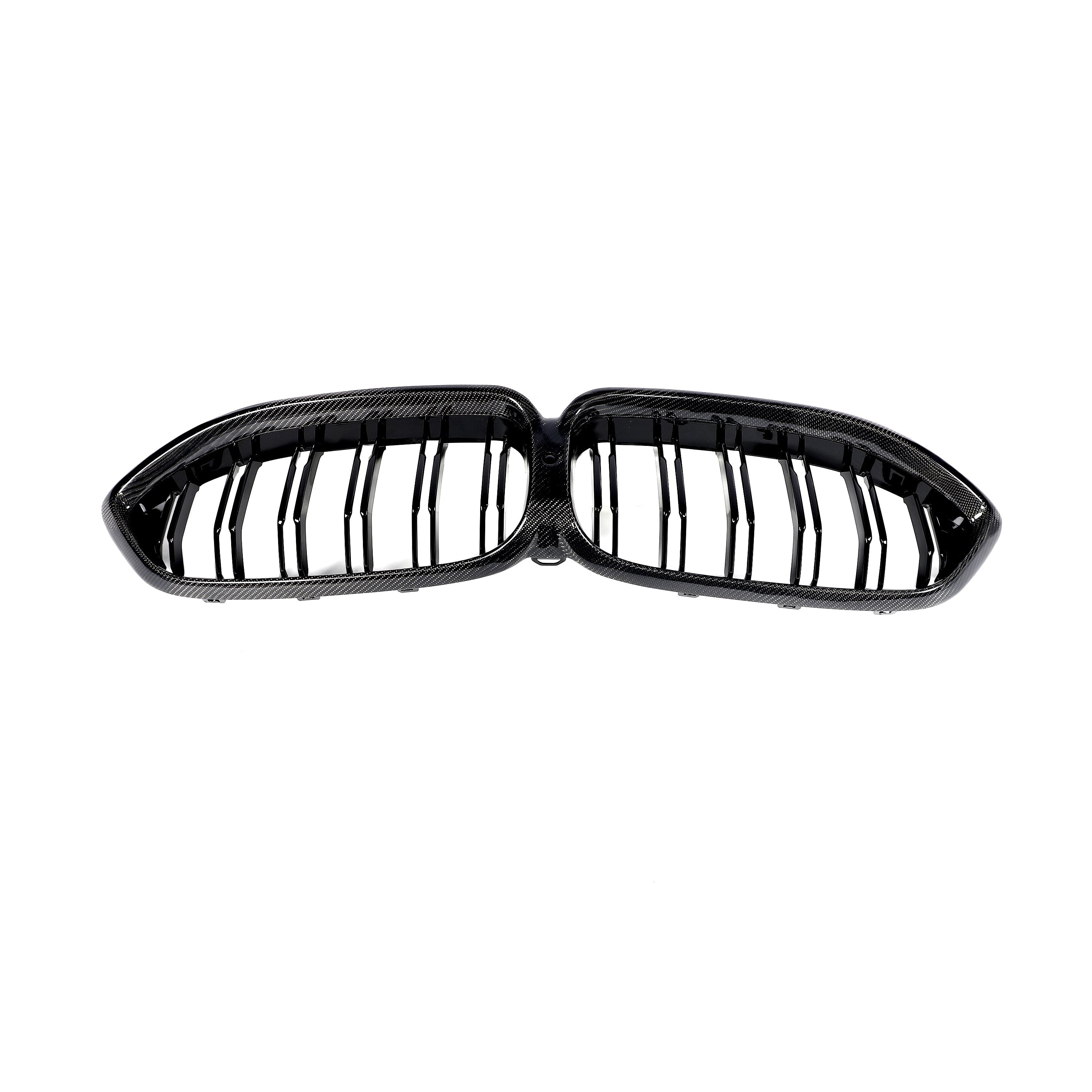 ST Style Dual Slat Carbon Fiber Front Grille for BMW 8 Series G14/G15/G16 (2019+)