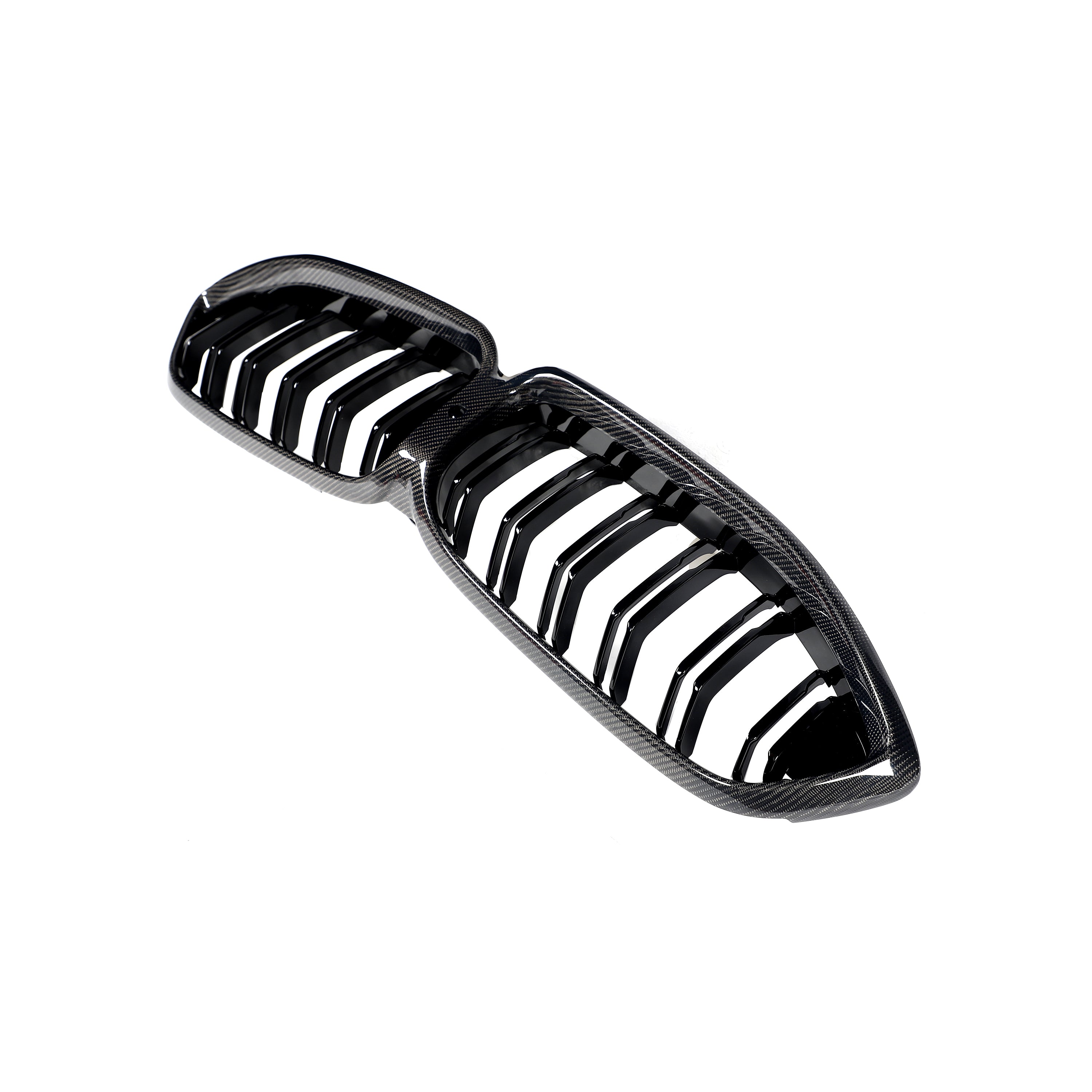 ST Style Dual Slat Carbon Fiber Front Grille for BMW 8 Series G14/G15/G16 (2019+)